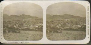 El Turismo Práctico. Vistas Estereoscópicas de España. Cartagena.