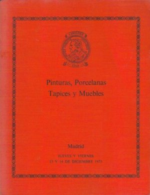Pinturas, porcelanas, tapices y muebles.