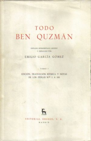 Todo Ben Quzman. 3 tomos.
