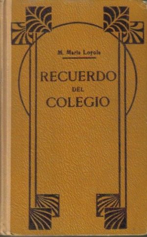 Recuerdo del colegio.