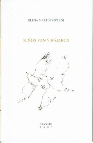 Niños van y pájaros.