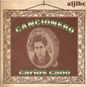Cancionero. Carlos Cano.