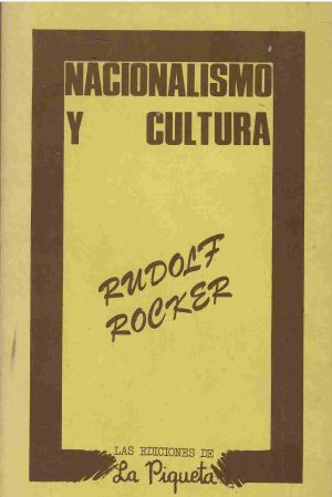 Nacionalismo y cultura.