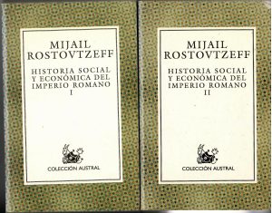 Historia social y económica del Imperio Romano. 2 vol.
