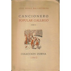 Cancionero popular gallego. Tomo II.