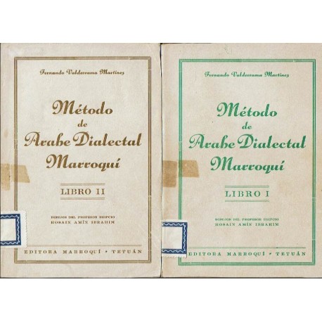 Método de árabe dialectal marroquí. Libros I y II.