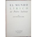 El mundo lírico de Pedro Salinas.