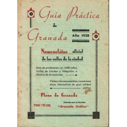 Guía práctica de Granada. Nomenclátor oficial de las calles de la ciudad.