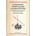 La recepcion del surrealismo en España (1924-1931). (La crítica de las revistas literarias en castellano y catalán).