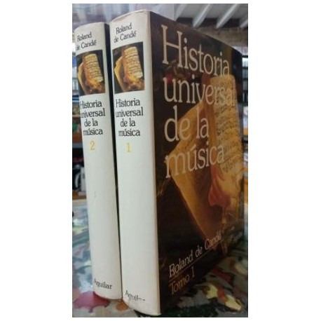 Historia Universal de la Música. 2 vols.