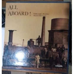 Viajeros al tren. 150 años de fotografia y ferrocarril en España. 2 vols. Estuche.