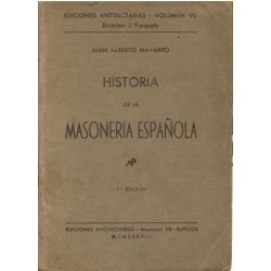 Historia de la masonería española.