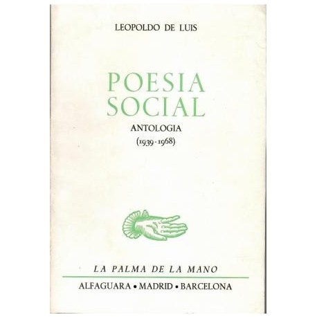 Poesía social. Antología (1939-1968).