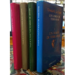 Los libros de Terramar I, II, III y IV.