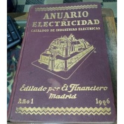 Anuario de electricidad. Catálogo de Industrias Eléctricas.