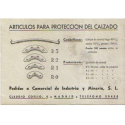 Papel secante, articulos para protección del calzado