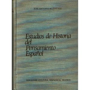Estudios de historia del pensamiento español.