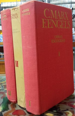 Marx. Engels Obras escogidas. 3 vols.