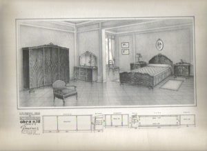 Muebles e interiores. Obra nº 12.