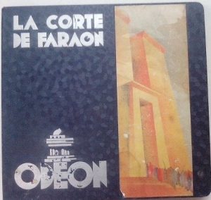 La corte del faraón.