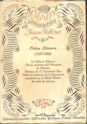 Obras completas de Juan Valera. Tomo 20
