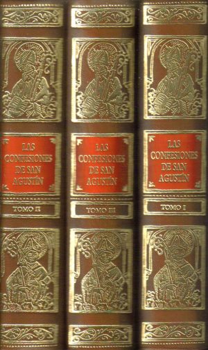 Las Confesiones de San Agustín. 3 vols.