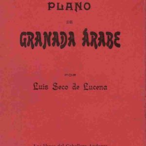 Plano de Granada árabe.