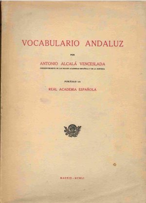 Vocabulario andaluz.