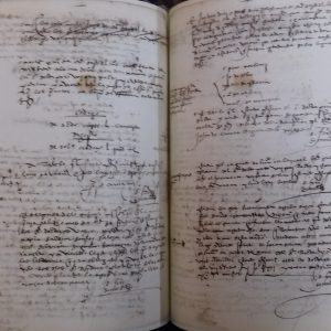 Primer Libro de Actas del Claustro y Grados (1532-1560).