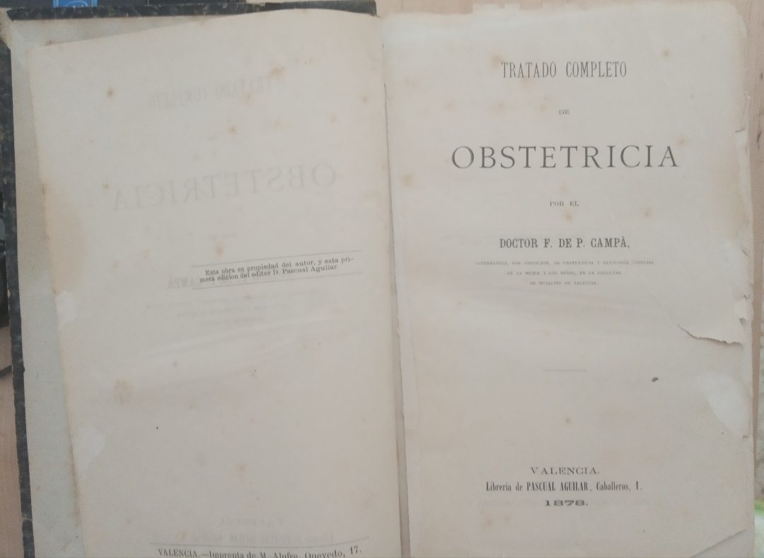 Tratado Completo De Obstetricia. | Librería Reciclaje Granada