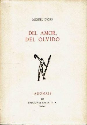 Del amor, del olvido.