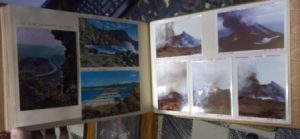 Álbum fotográfico familiar viaje a Canarias en 1968.