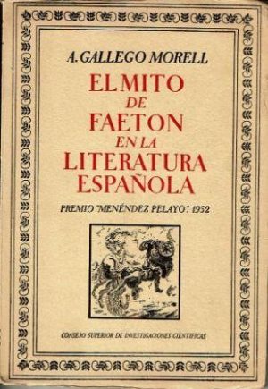 El mito de Faetón en la literatura española.