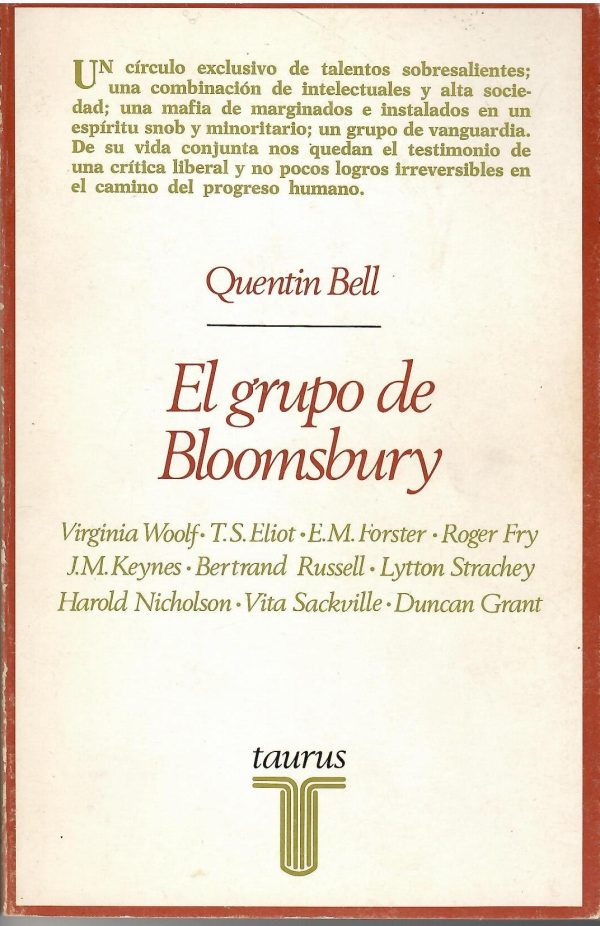 El grupo de Bloomsbury.