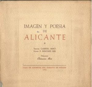 Imagen y poesía de Alicante.