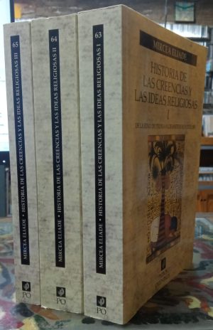 Historia de las creencias y de las ideas religiosas. 3 vols.
