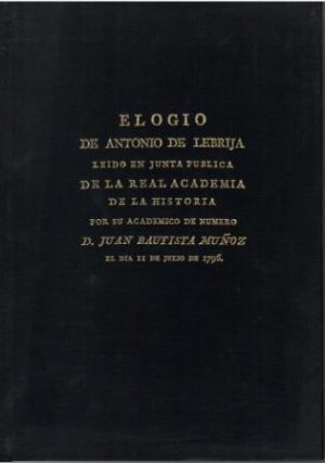 Elogio de Antonio de Lebrija.