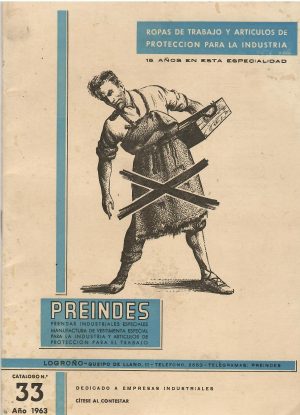 Ropas de trabajo y artículos de prtección para la industria.