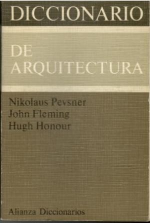 Diccionario de arquitectura.