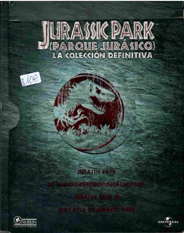 Jurassic Park (Parque Jurásico) La colección definitiva.