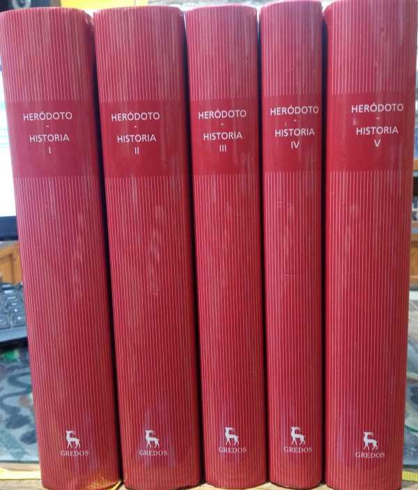 Herodoto. Historia. 5 vols.