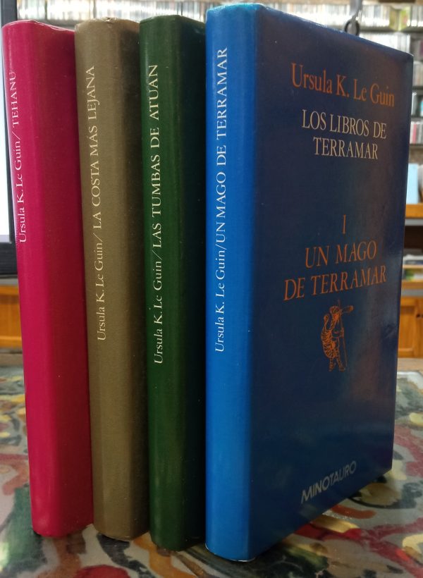 Los libros de Terramar I, II, III y IV.