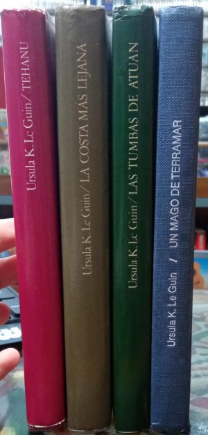 Los libros de Terramar I, II, III y IV.