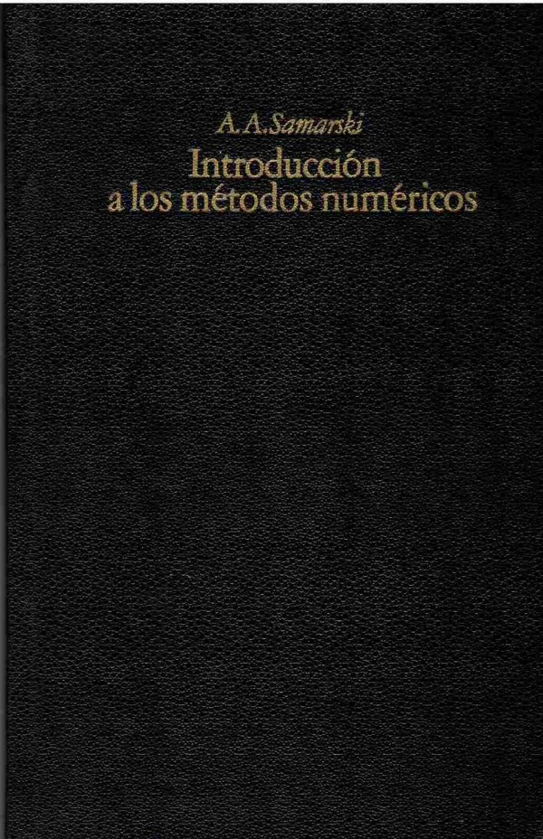 Introducción a los métodos numéricos.