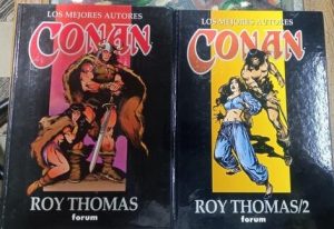Los mejores autores Conan Roy Thomas 1 y 2.