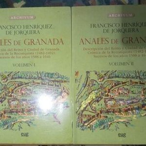 Anales de Granada. 2 vols.