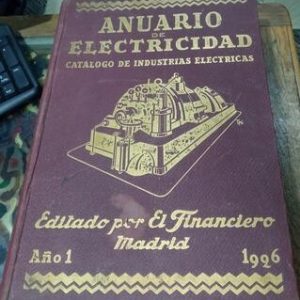 Anuario de electricidad. Catálogo de Industrias Eléctricas.