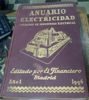 Anuario de electricidad. Catálogo de Industrias Eléctricas.