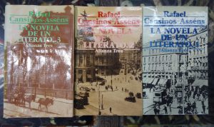 La novela de un literato, 3 tomos.