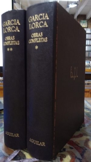 Federico García Lorca, Obras completas, 2 vols.